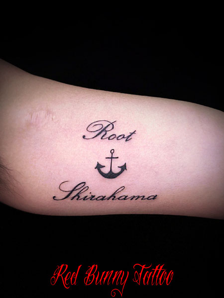  ^gD[fUC letter tattoo